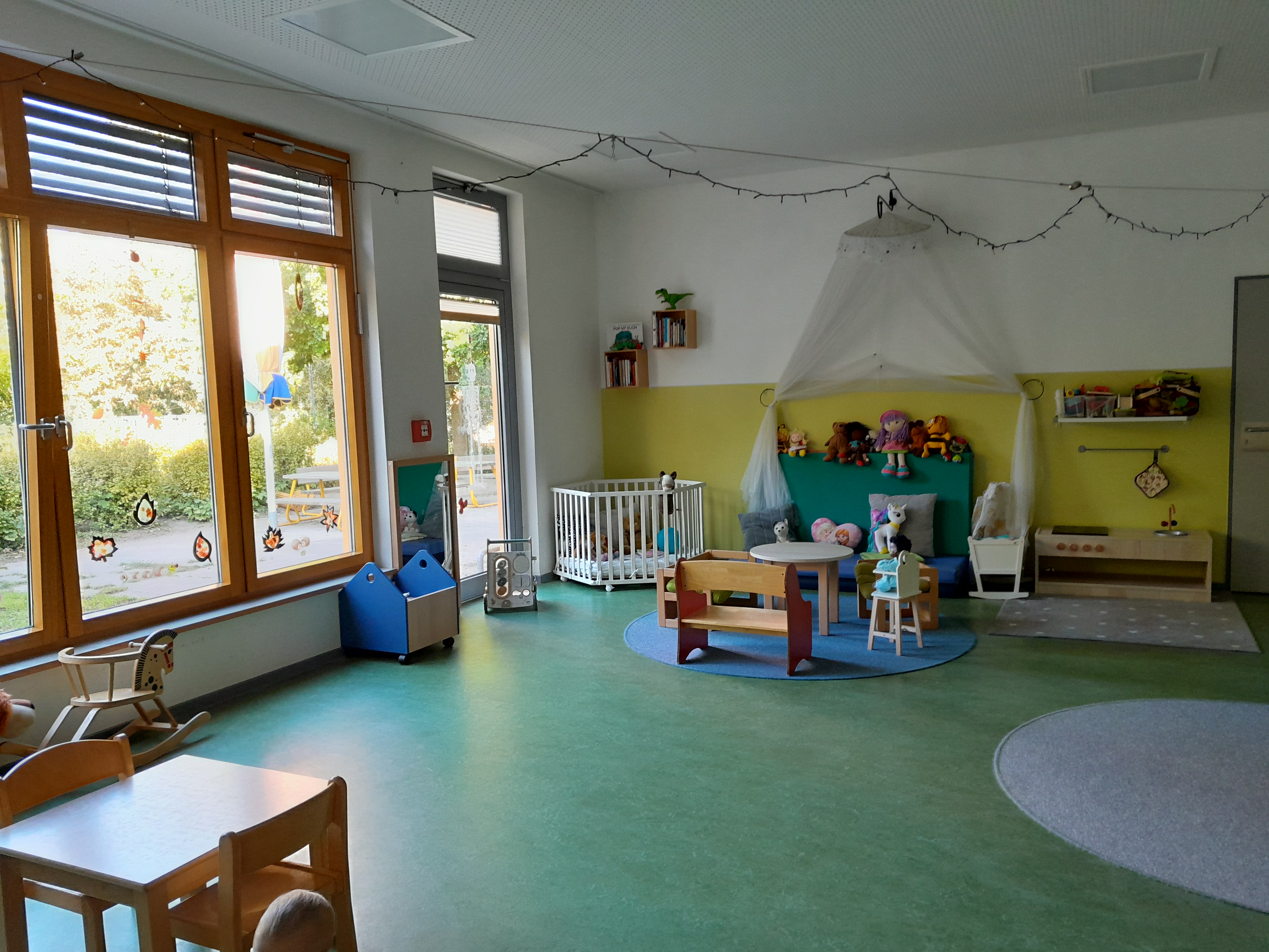 Gruppenraum in der Krippe